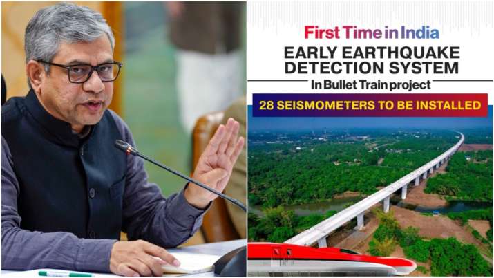 In a first, bullet train to be equipped with 28 seismometers for early earthquake detection in India