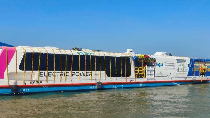India Tv - ayodhya water metro ride, Ayodhya news, Devotees to enjoy Water Metro ride, Saryu River, Water Metro