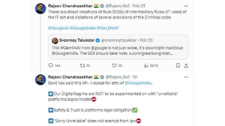 India Tv -  Rajeev Chandrasekhar reply