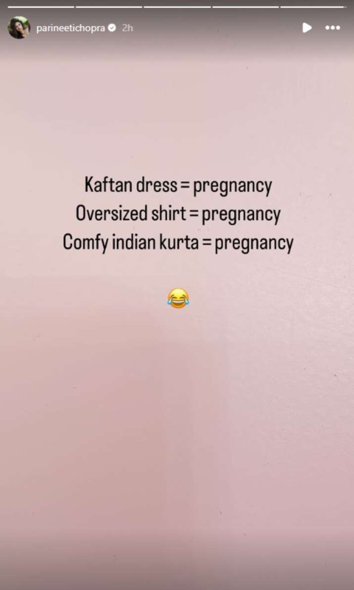 India Tv - Parineeti Chopra's response to pregnancy rumours
