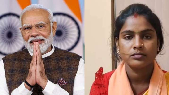 PM Modi speaks to Sandeshkhali victim and BJP's Basirhat candidate Rekha Patra, calls her 'Shakti Swaroopa'