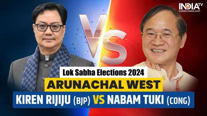 Arunachal West Lok Sabha Election 2024: BJP's Kiren Rijiju to take on Congress' Nabam Tuki