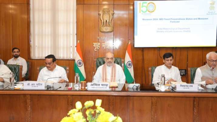 Amit Shah chairs high-level meeting to review flood preparedness as IMD predicts monsoon rains in more states