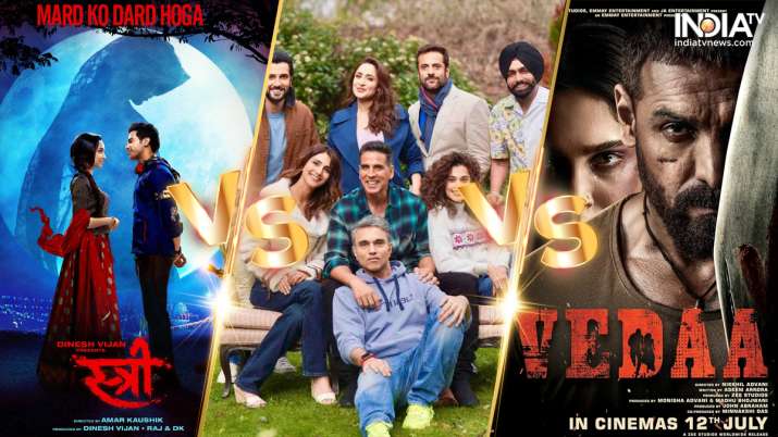 Box office clash: Rajkummar’s Stree 2, Akshay’s Khel Khel Mein, John’s Vedaa to fight it out on I-Day