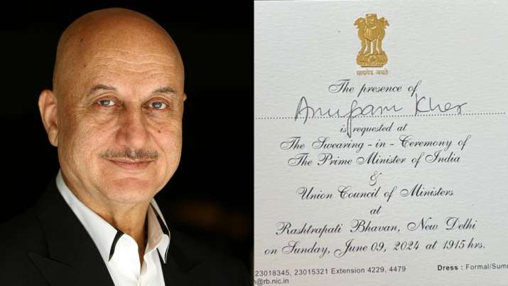 Actor Anupam Kher gets invitation to attend PM Modi’s swearing-in ceremony