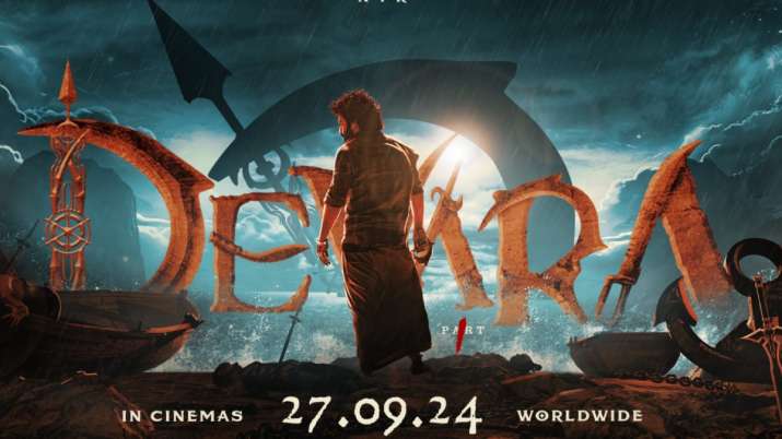 Jr NTR, Janhvi Kapoor’s Devara: Part 1 to clash with Alia Bhatt’s Jigra, release date announced | See Poster