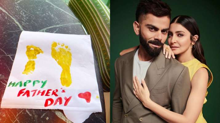 Anushka Sharma shares Vamika’s painting for Virat Kohli on Father’s Day | See Photo