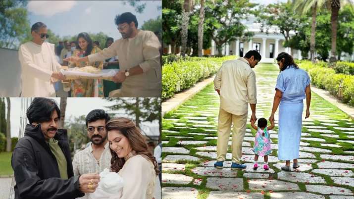 Ram Charan’s daughter turns one, Upasana shares heartwarming video | WATCH