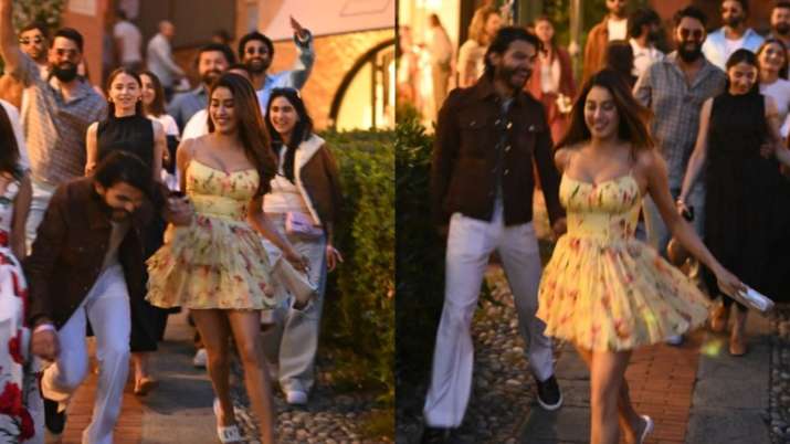 Janhvi Kapoor shares blurry pictures with Shikhar Pahariya from France, calls it ‘best weekend’ | See Photos