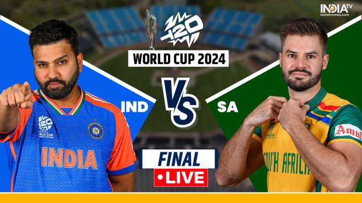 Ind Vs Sa T20 World Cup 2024 Final Live Score: Unbeaten India And South 