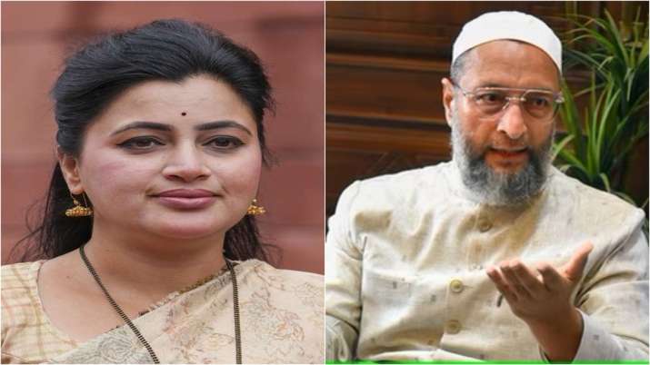 BJP's Navneet Rana writes to President, demands Owaisi's disqualification as MP over 'Jai Palestine' remark