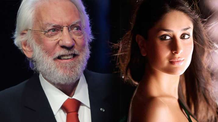 Kareena Kapoor Khan pays tribute to veteran actor Donald Sutherland