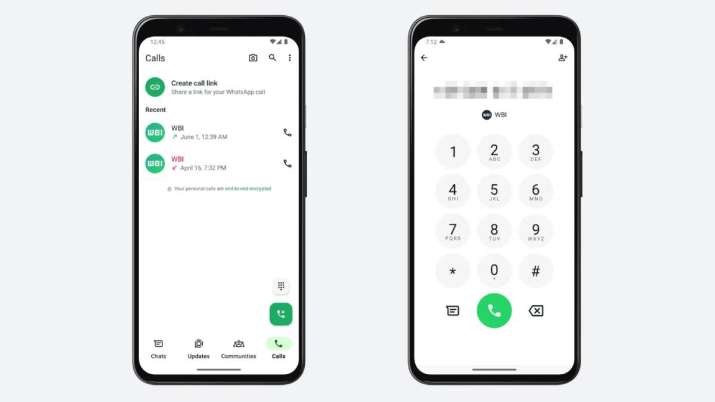 India Tv - WhatsApp in-app dialer