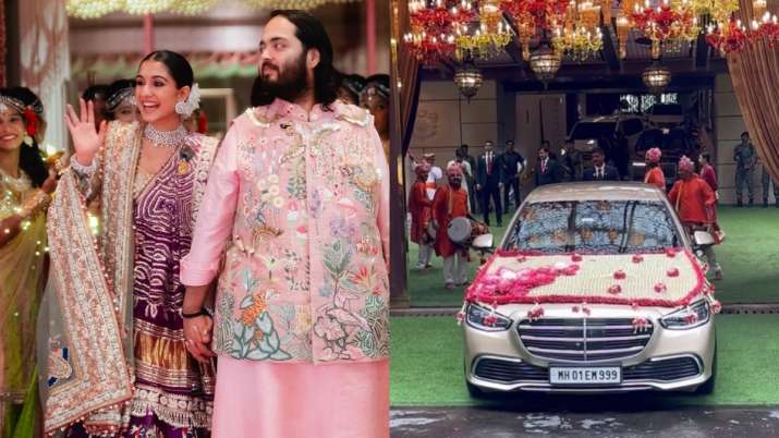 Anant Ambani-Radhika Merchant Wedding LIVE Updates: Ambani family leaves for wedding venue