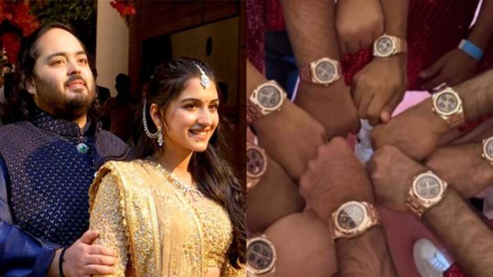 Anant Ambani gifts watches worth Rs 2 crore to groomsmen including Shah Rukh Khan, Ranveer Singh