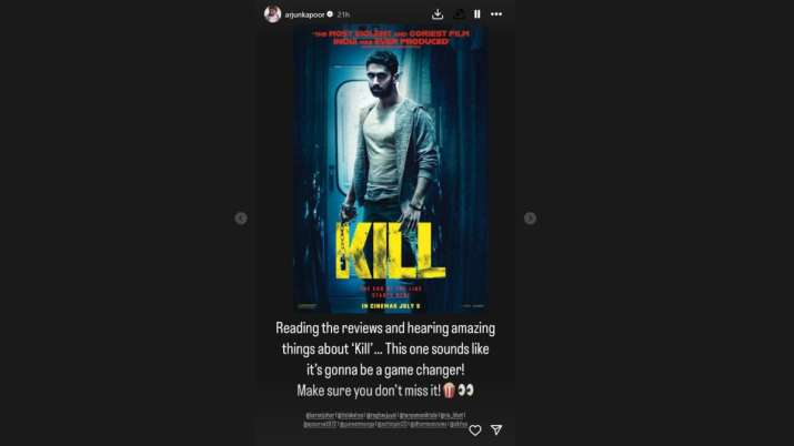 India Tv - arjun kapoor reviews kill