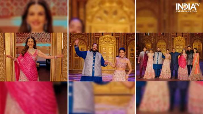 Ambani family grooves to ‘Deewangi Deewangi’ song at Anant-Radhika’s Sangeet ceremony | WATCH