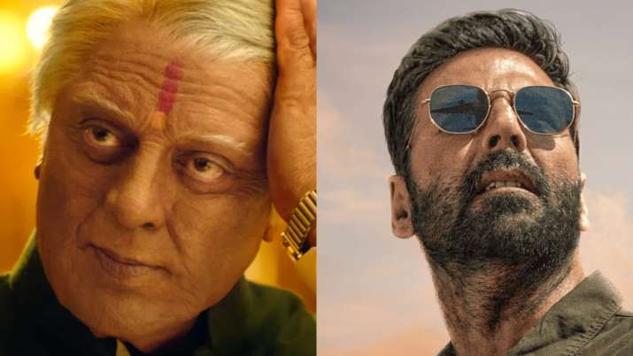 Kamal Haasan’s ‘Indian 2’ beats Akshay Kumar’s ‘Sarfira’ at box office, know their day 2 collection here