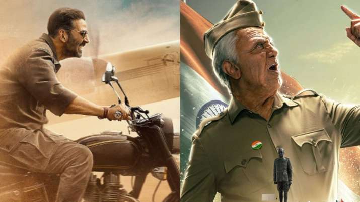 Box Office Report: Kamal Haasan’s Indian 2, Akshay Kumar’s Sarfira fail Monday test; know collection