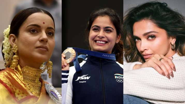 Deepika Padukone to Kangana Ranaut, here’s how celebs congratulated Manu Bhaker on Olympic medal