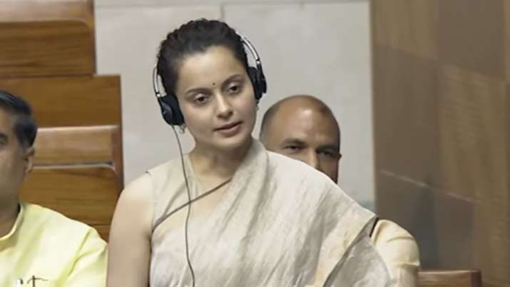 Kangana Ranaut delivers first speech in Parliament, talks about various art forms of Himachal | WATCH