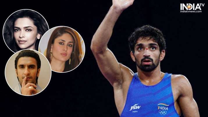 Kareena Kapoor Khan, Ranveer Singh, among others congratulate wrestler Aman Sehrawat for clinching Bronze