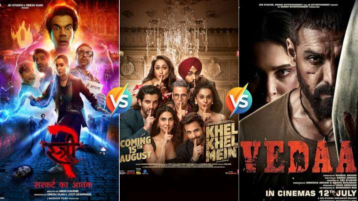 Stree 2 vs Vedaa vs Khel Khel Mein: Who won box office battle on first Saturday?