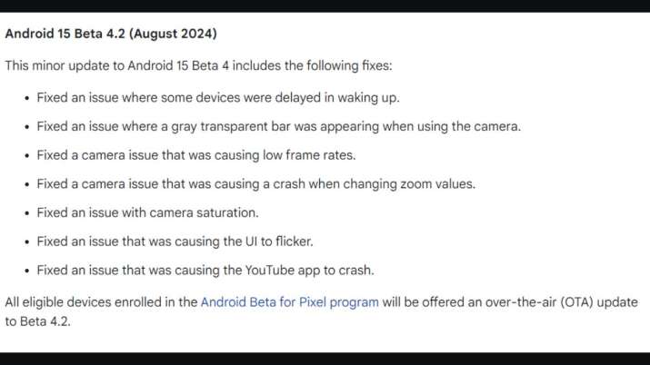 Google confirms Android 15 update rollout timeline: All you need to ...