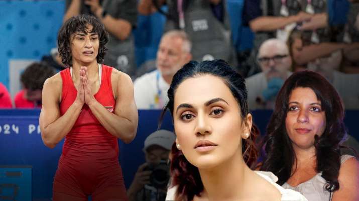 Vinesh Phogat gets 'cheer up' messages from Bollywood celebs post Olympics disqualification