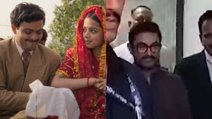 Aamir Khan attends special screening of Laapataa Ladies at Supreme Court | WATCH