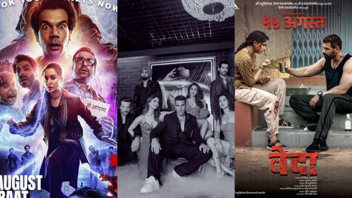 Stree 2 vs Khel Khel Mein vs Vedaa: Who is winning the box office battle?