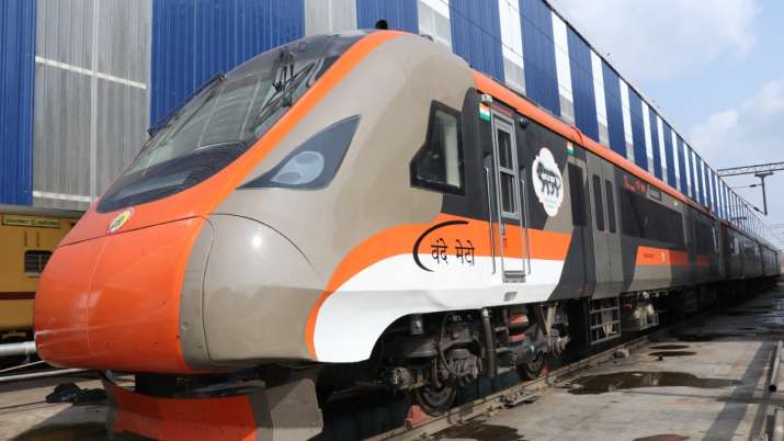 India Tv - The train boasts some modern amenities, safety features, good design, and comfort such as a rain-resistant interior, jerk-free, fire detection, and CCTVs.