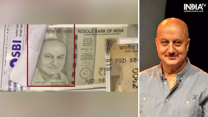 ‘Kuch bhi ho sakta..’: Anupam Kher reacts to counterfeit notes’ video with his face instead of Mahatma Gandhi