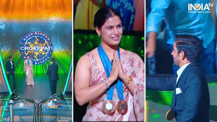 KBC16: Double Olympic medalist Manu Bhaker reveals her biggest inspiration on Amitabh Bachchan’s show