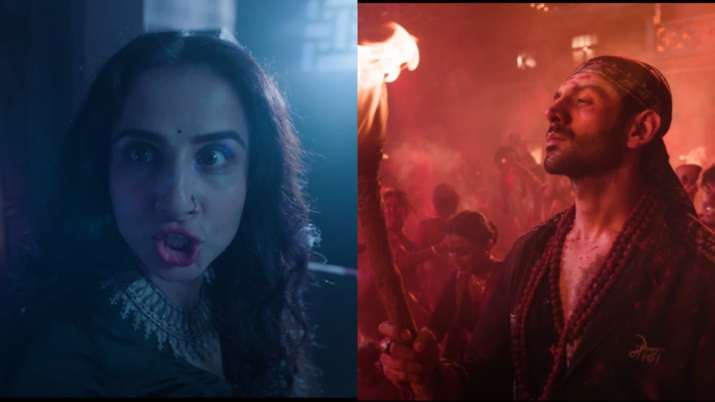 Kartik Aaryan romances Triptii Dimri, Vidya Balan terrifies as Manjulika in Bhool Bhulaiyaa 3 teaser | WATCH