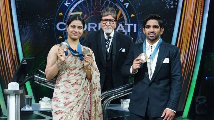 KBC16: When Manu Bhaker shared athletic tips with Amitabh Bachchan on how to become a champion | WATCH