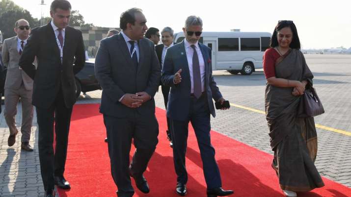 India Tv - S Jaishankar while departing from Islamabad 