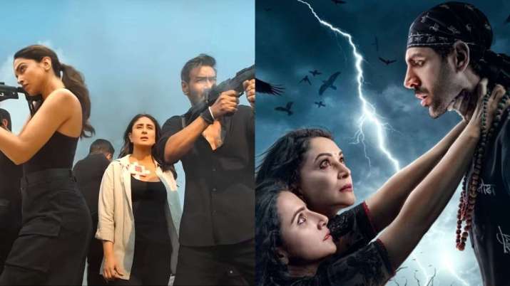 Box Office battle: ‘Bhool Bhulaiyaa 3’ takes lead over ‘Singham Again’ in Dhanteras advance bookings