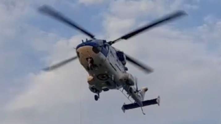 Indian Coast Guard pilot found dead after month-long search following helicopter crash