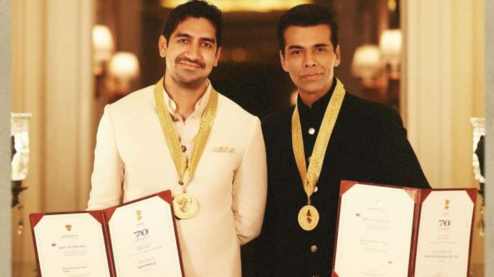 Karan Johar shares pictures with Ayan Mukerji from National Award ceremony, says ‘what a day to celebrate’