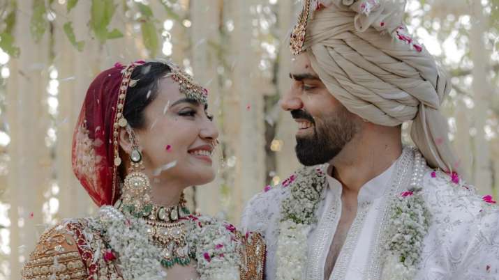 ‘Qubool Hai’ fame Surbhi Jyoti marries long time beau Sumit Suri, drops glimpses of wedding ceremony