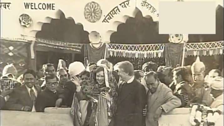 India Tv - Jimmy Carter's India visit