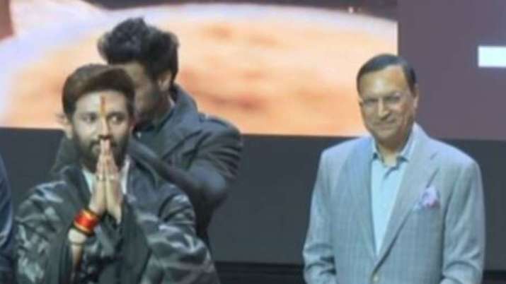 India Tv - Rajat Sharma with Chirag Paswan at the 'Flavors of India' event in Delhi. 