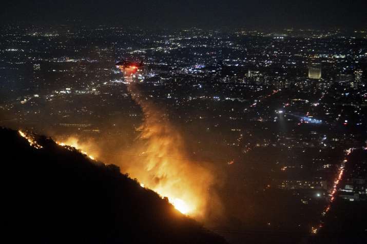 India Tv - Los Angeles wildfires 