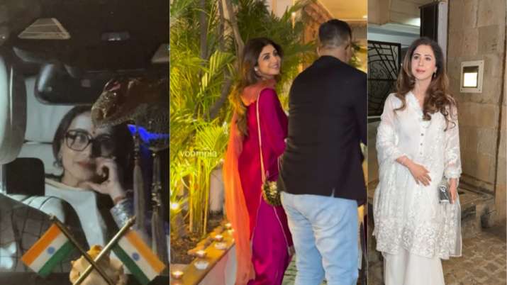 Rani Mukerji to Shilpa Shetty; Bollywood celebs who attended Maha Shivratri Puja at Anil Kapoor’s residence