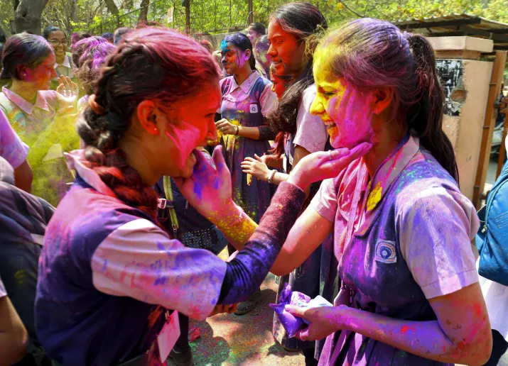 India Tv - Holi celebrations started across India on Thursday. 