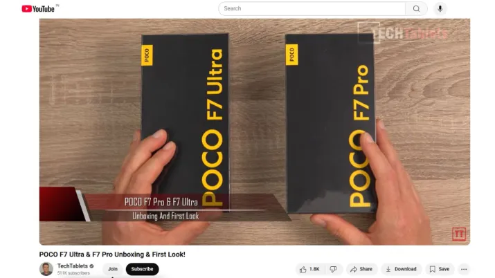 भारत टीवी - POCO F7 अल्ट्रा, F7 प्रो भारत टीवी - POCO F7 अल्ट्रा, F7 प्रो