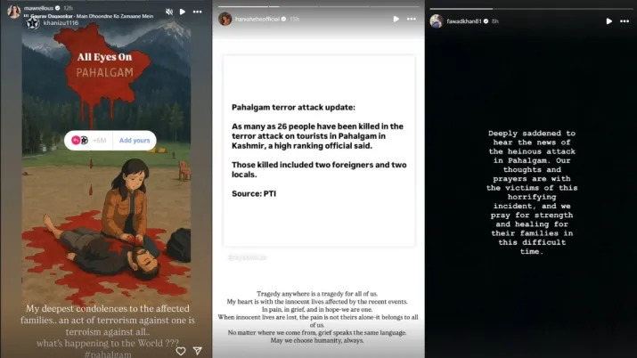 Hania to Fawad, Pakistani actors react to Pahalgam terrorist attack, say, ‘Its a tragedy for all of us’