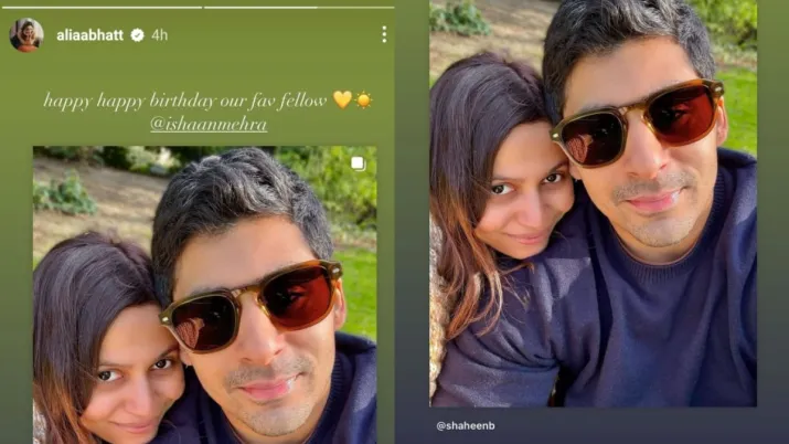 Shaheen Bhatt makes relationship with Ishaan Mehra official, Alia Bhatt, Neetu Kapoor react on birthday post