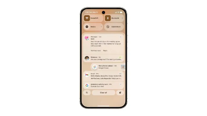 India Tv - Android 16 notifications